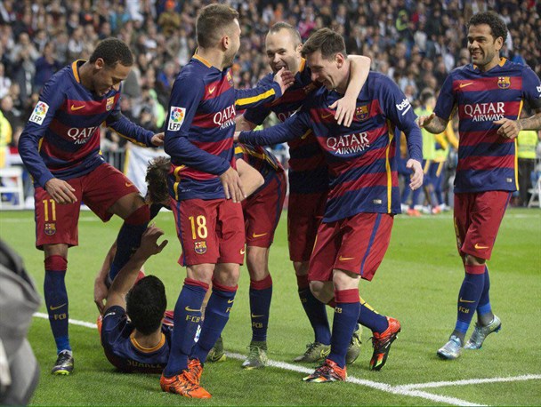 تاکتیکی ترین گل بارسا به رم+عکس