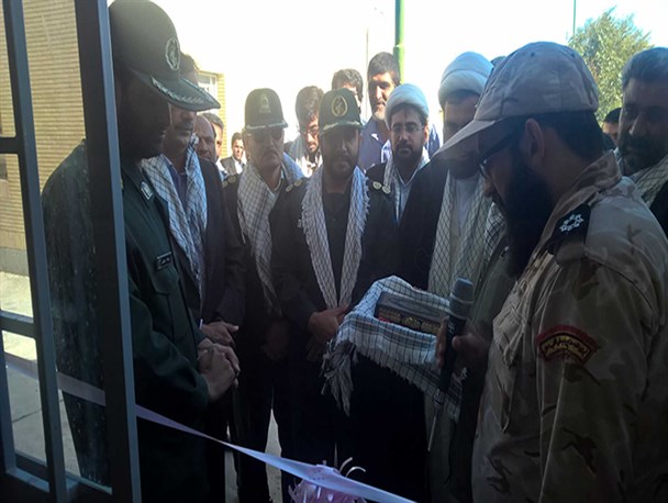 سالن ورزشی چند منظوره صالحین سپاه ناحیه نیمروز افتتاح شد