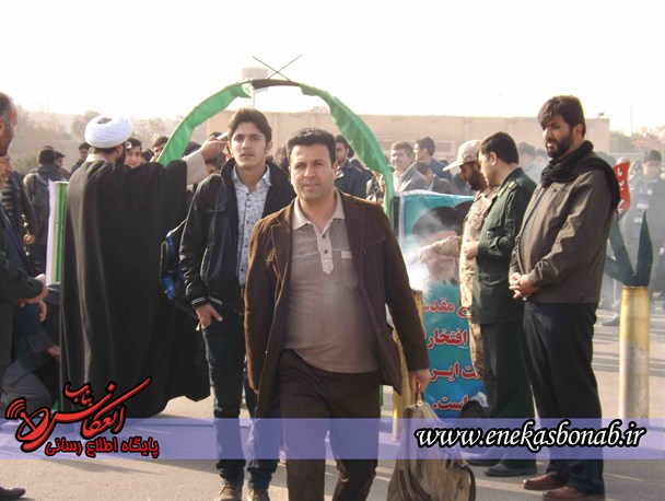 بیش از ۲۸۰ نفر از دانش آموزان بنابی عازم مناطق عملیاتی شمالغرب کشور شدند+تصاویر