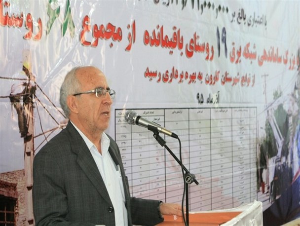پروژه ساماندهی شبکه برق 19 روستای شهرستان کارون به بهره برداری رسید +تصاویر