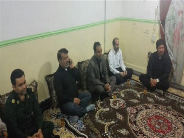 دیدار از رزمندگان هشت سال دفاع مقدس در کنگان +تصاویر
