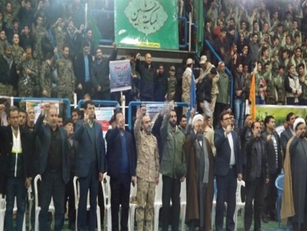 برگزاری همایش باشکوه بسیجیان ملکان بمناسبت هفته بسیج