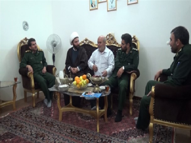 دیدار صمیمی با 2 جانباز 70 درصد در اردبیل/ تصاویر