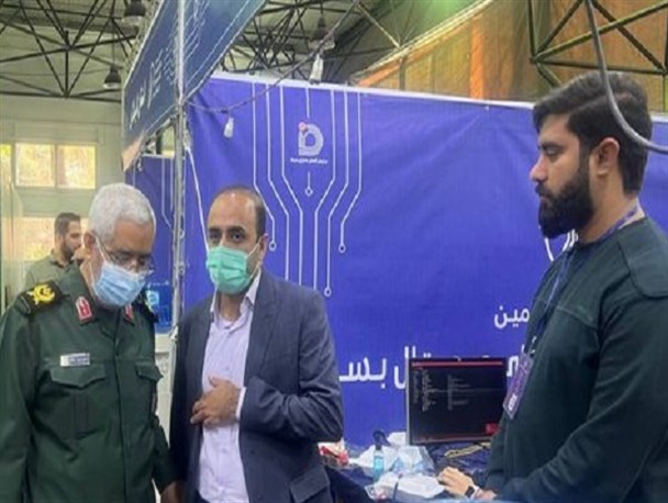 بازدید معاون اجرایی سازمان بسیج مستضعفین از غرفه لرستان در سومین رویداد تولید محتوای دیجیتال بسیج