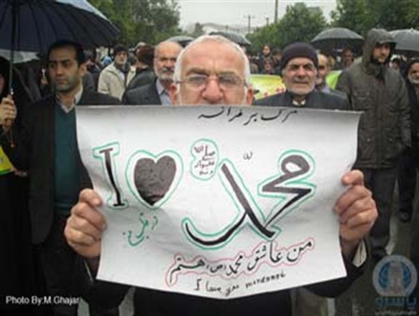 فریاد لبیک یا رسول الله (ص) در گرگان طنین انداز شد