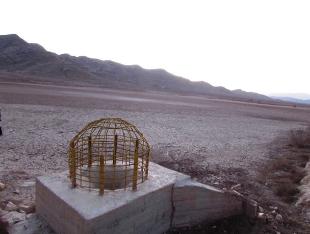 سد کفترک درق در زمستان هم تشنه آب است / تصاویر