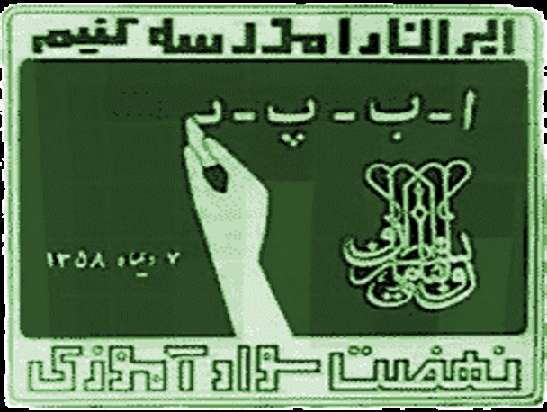 کوچکترین مربی سواد آموزی در گناباد را بشناسید+عکس