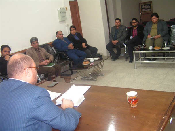 نشست خبری اصحاب رسانه با دادستان بردسکن