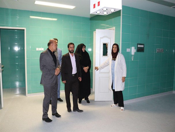 بررسی میدانی روند پیشرفت احداث بخش جدید بیمارستان امام خمینی (ره) فیروزکوه