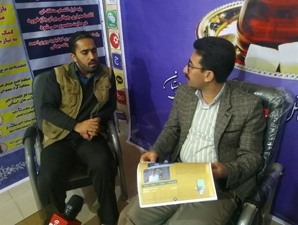 غرفه صبح زاگرس در نخستین روز نمایشگاه مطبوعات/ مدیرکل فرهنگ و ارشاد:صبح زاگرس از مرز خبر عبور کرده است