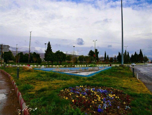 تصاویر خیال انگیز از بارش باران در شهرستان باشت + تصاویر