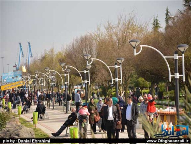 استقبال مسافران از سفر به بهشت انزلی