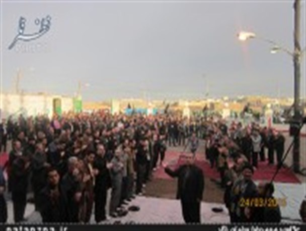 عزاداری هیئات مذهبی بادرود در سالروز شهادت حضرت زهرا (س)