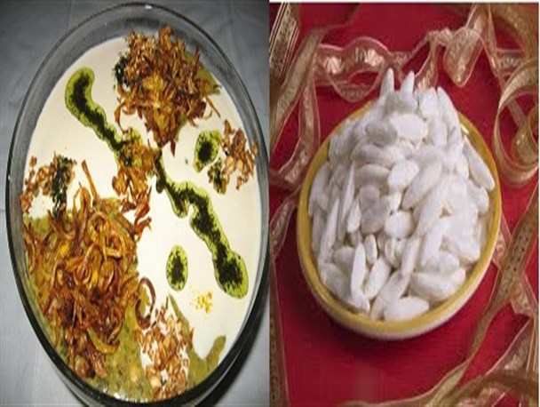 شیرین کامی مسافران نوروزی با آبنبات و آش بهاری(پنجاری) شیروان