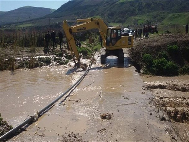 ورودی دو روستای پیشکمر و قره یسربالا بازگشایی شد / عکس