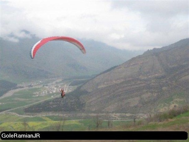 افتتاحیه مسابقات کشوری پاراگلایدر در سایت پروازی رامیان/تصاویر