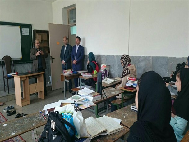 اعتکاف علمی دانش‌آموزان آبیکی  در ایام نوروز
