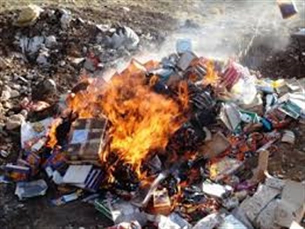 معدوم سازی ۲۱۴ کیلو گرم مواد غذایی غیر بهداشتی