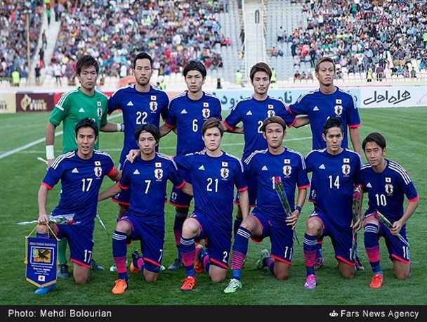 پیروزی پرگل ژاپن مقابل افعانستان