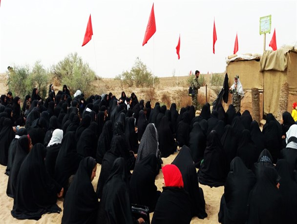 اعزام ۴ اتوبوس خواهران از قیروکارزین به اردوی راهیان نور