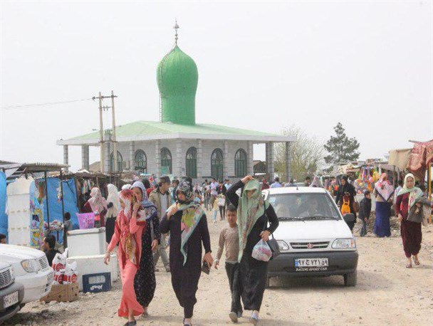 استقبال گردشگران از جادبه های گردشگری مناطق مرزی داشلی برون+ تصاویر