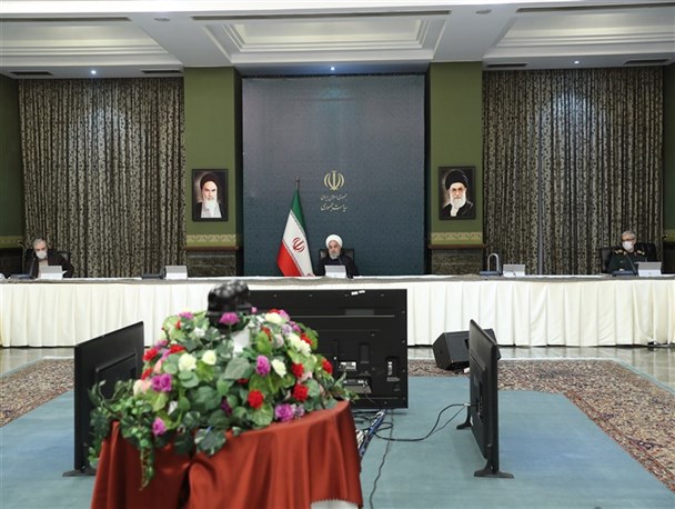 برگزاری جلسه ستاد ملی مبارزه با کرونا به ریاست روحانی