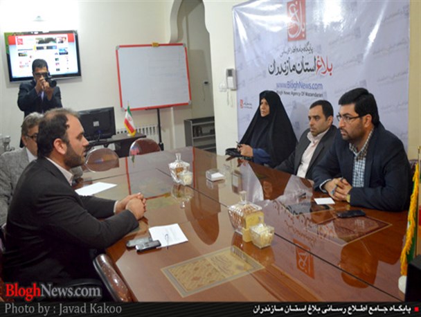 بازدید شهردار ساری از دفتر پایگاه خبری بلاغ/ تصاویر