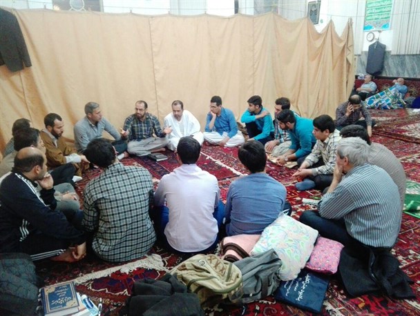 معتکفان حریم یار/ مراسم اعتکاف آذرشهری ها در قاب تصویر