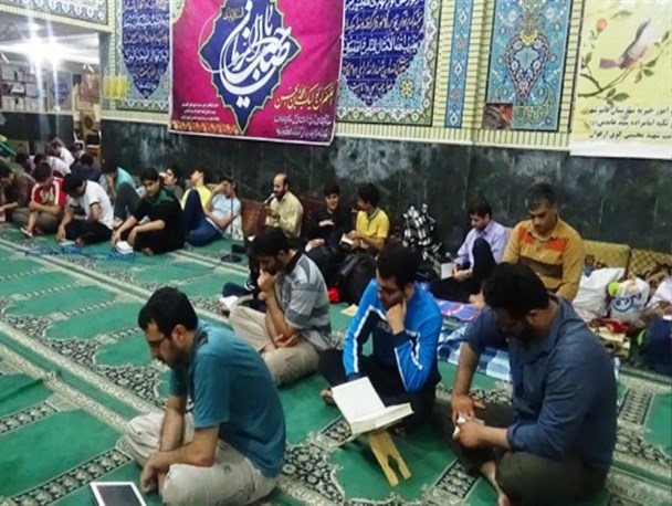 فریضه الهی اعتکاف در دیار علویان +تصاویر