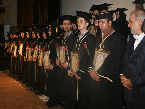 جشن فارغ التحصیلی 850 دانش آموخته دانشگاه پیام نورکبودراهنگ