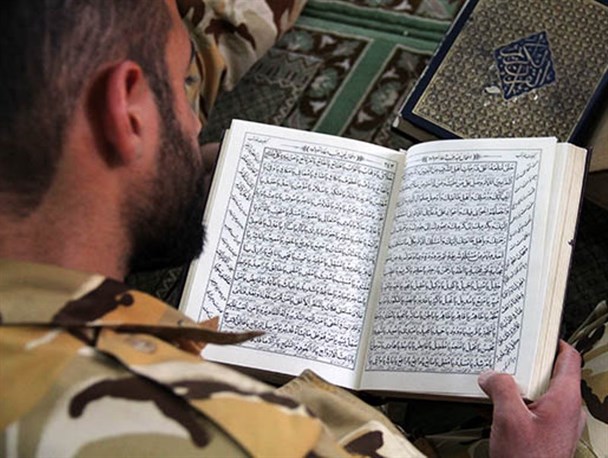 گزارش تصویری از اختتامیه اعتکاف در تیپ تکاوران ممتاز پسوه