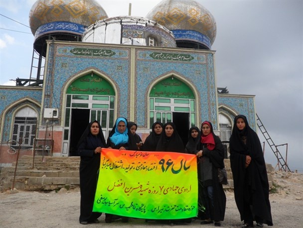 حضور  بانوان جهادگر در محروم ترین روستای بهمئی/اینجا خبری از امکانات اولیه زندگی نیست اما حیات همچنان ادامه دارد +تصاویر