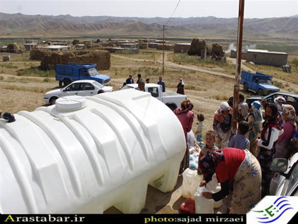 تصاویر مراسم افتتاح طرح آبرسانی به روستای امیر خانلو