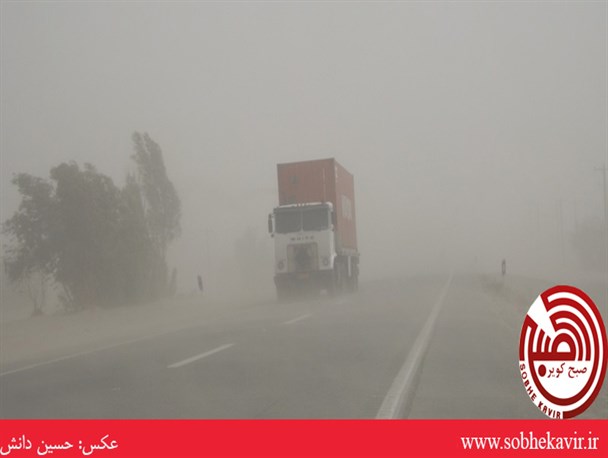 عکس/توفان شن ریگانی ها را غافلگیر کرد