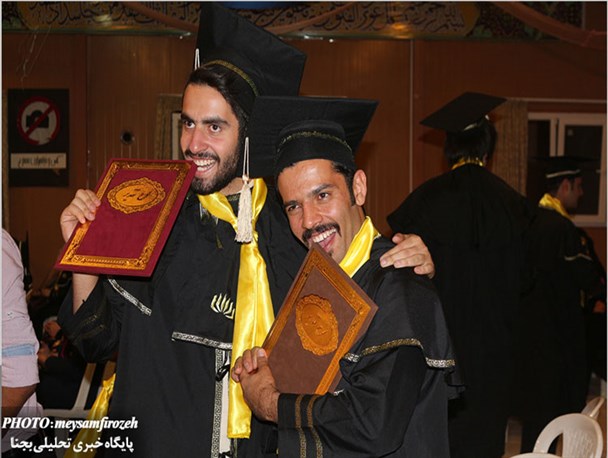 گزارش تصویری از جشن فارغ التحصیلی دانشجویان دانشگاه اشراق
