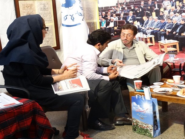 هشتمین جشنواره مطبوعات و خبرگزاری های غرب کشور+تصاویر