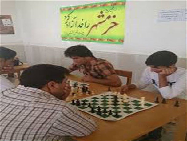 برگزاری مسابقات شطرنج در شهرستان فارسان به مناسبت سالروز سوم خرداد