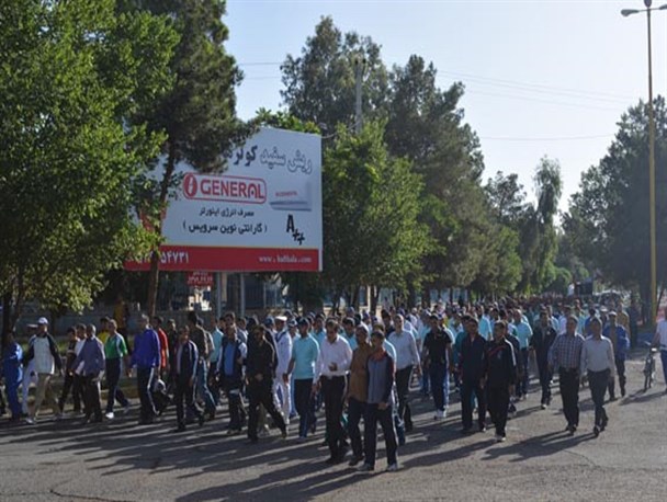 همایش پیاده روی کارکنان نیروهای مسلح سیرجان/تصاویر