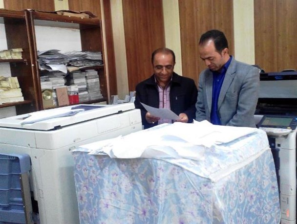 تقدیر رئیس اداره ارشاد اسلامی اردل از چاپخانه‌های شهرستان+تصاویر