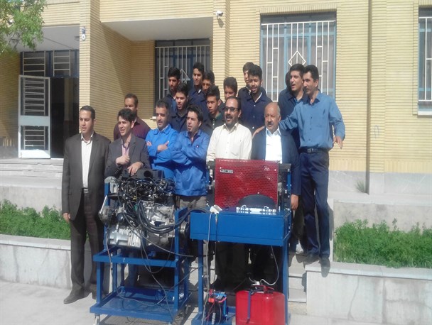 تولید استارت موتور توسط مخترعین گرمساری