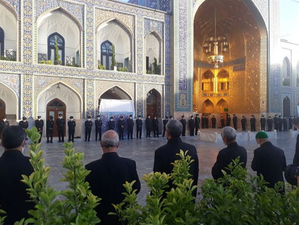 چشم زائران و مجاوران به بارگاه رضوی روشن شد