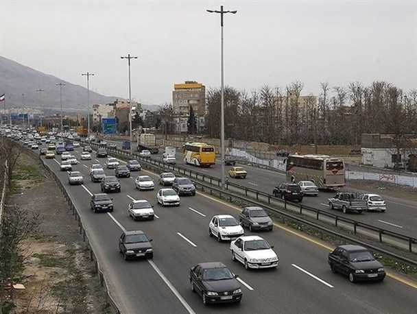 ترافیک پرحجم و روان در محورهای کرمانشاه/ افزایش ۱۰ درصدی ترددها