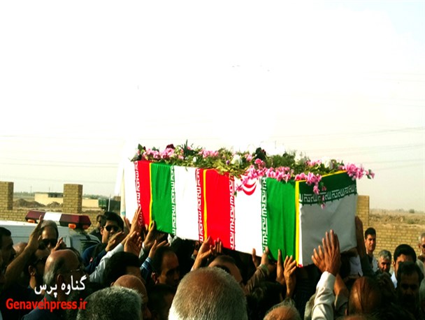پیکر پدر شهیدان «غلامی» تشییع شد/ تصاویر