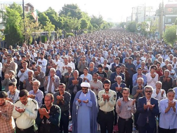 نماز عید سعید فطر در لرستان اقامه شد+تصاویر