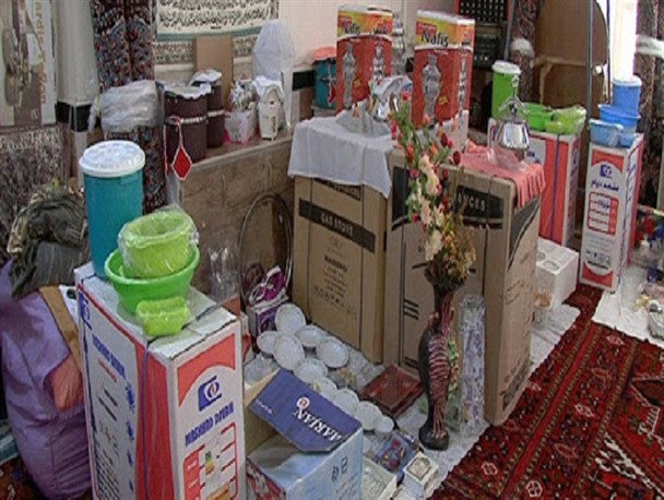 اهدای 14 جهیزیه به نو عروسان شهرستان لردگان