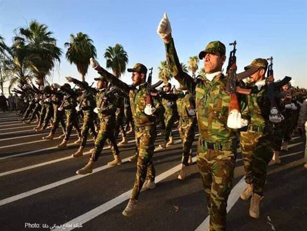 نخستین رژه نظامی الحشد الشعبی برگزار شد/ نمایش قدرت عراق با حضور نخست‌وزیر