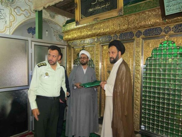 غبار از تن امامزاده سیدکمال الدین سین زدوده شد/ تصاویر