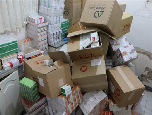 کشف بیش از 2 میلیون قرص کمیاب از یک مغازه