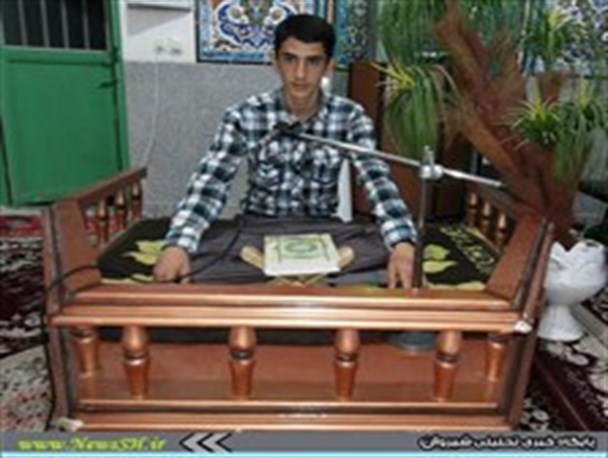 گفتگوی صمیمی با مقام اول مسابقات حفظ قرآن کشوری