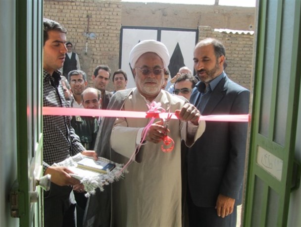 افتتاح اولین خانه عالم روستای قزل آباد در شهرستان فامنین